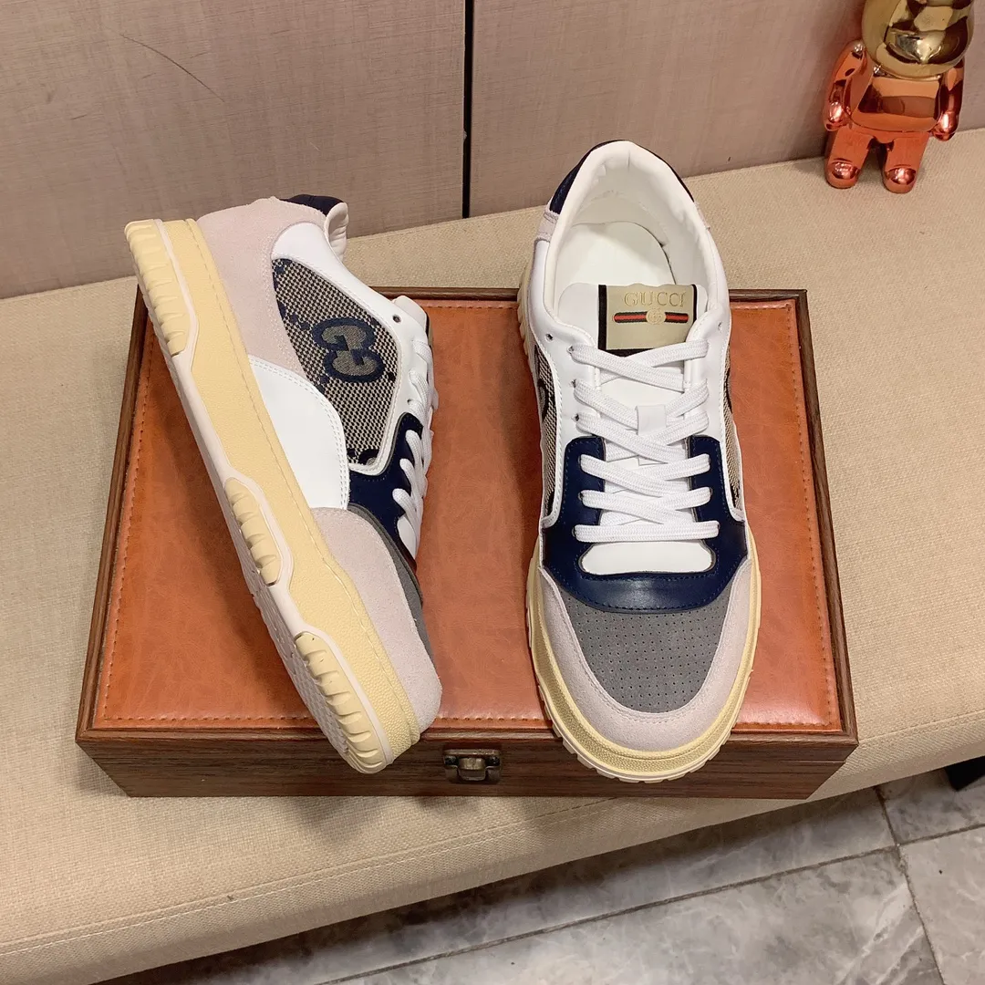 Men's Men's Shoes💰442💰💰🎩🎩[Lightning][Lightning] "GUCCI*" The latest and most popular casual shoes, top brand [Seduce] luxury ~ purchasing agent, top quality ~. [Strong] The upper is made of imported breathable cloth fabric with cowhide material ➕ breathable sheepskin feet (•) and fine workmanship. The original stylish and stylish soft rubber wear-resistant and non-slip outsole is light and comfortable on the feet. The real thing looks better in real photos. No. 013: code: 38-44, 3️⃣ colors selected
